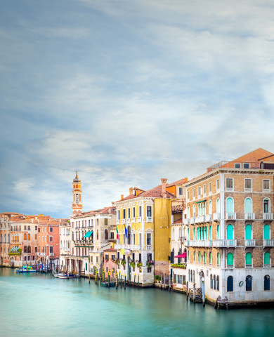 Venedig Häuser am Fluss